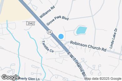 Map image of the property - 6110 Robinson Church Rd