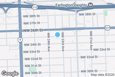 Map image of the property - 2336 NW 35th St