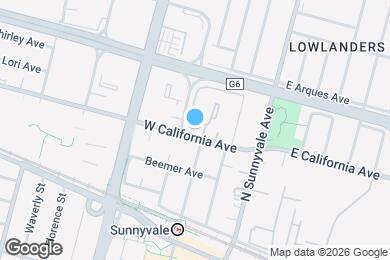 Map image of the property - 219 W California Ave