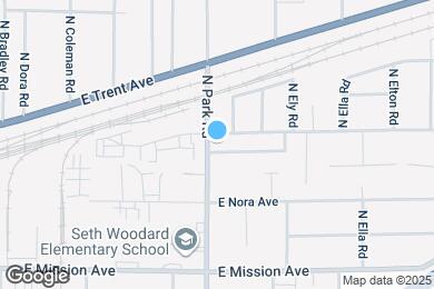 Map image of the property - 1928 N Park Rd