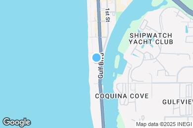 Map image of the property - 72 Gulf Blvd