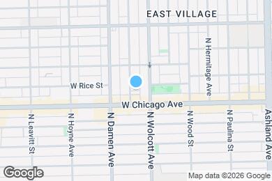 Map image of the property - 821 N Winchester Ave