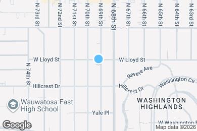 Map image of the property - 2021 N 69th St