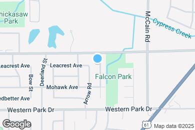 Map image of the property - 4187 Falcon Dr