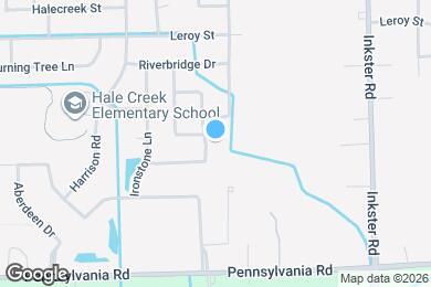 Map image of the property - 16409 Eastwind St