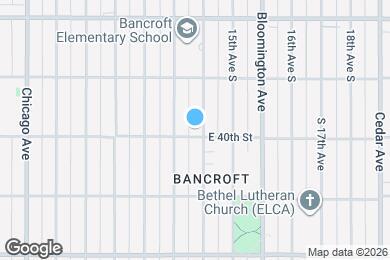 Map image of the property - 3954 14th Ave S