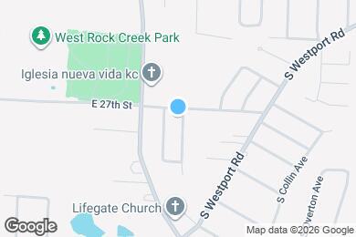 Map image of the property - 2702 S Glenwood Ave