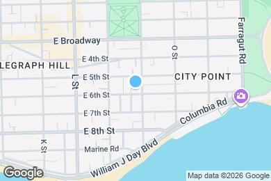 Map image of the property - 716 E 6th St