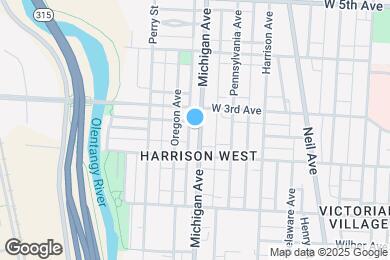 Map image of the property - 1087 Michigan Ave