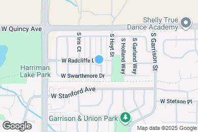 Map image of the property - 4443 S Independence St