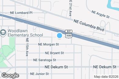 Map image of the property - 1920 NE Buffalo St