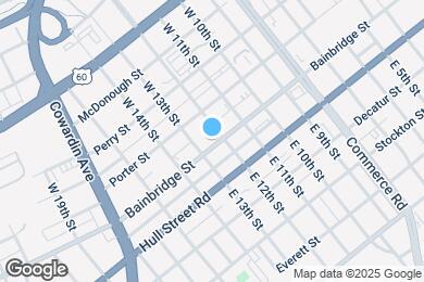 Map image of the property - 1207 Bainbridge St