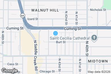 Map image of the property - 816 N 43rd St