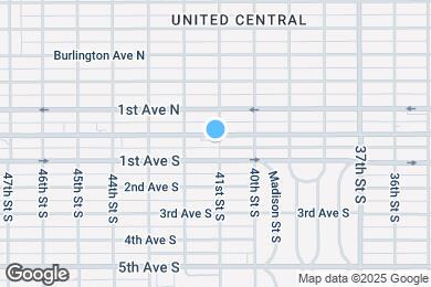 Map image of the property - 4100 Central Ave