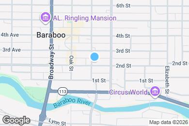 Map image of the property - 402 Ash St