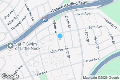 Map image of the property - 58-25 254th St