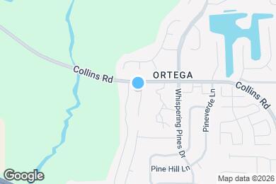 Map image of the property - 8218 Halls Hammock Ct