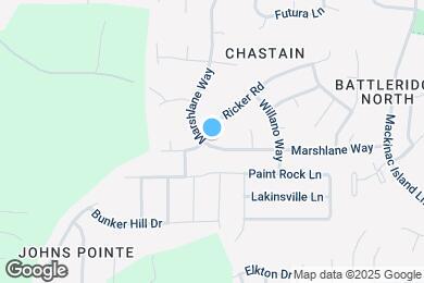Map image of the property - 5900 Ricker Rd
