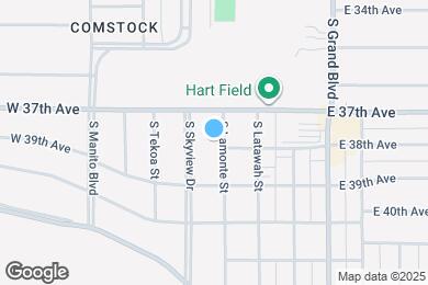 Map image of the property - 3730 S Lamonte St