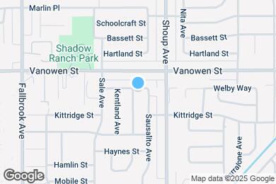 Map image of the property - 6726 Capistrano Ave
