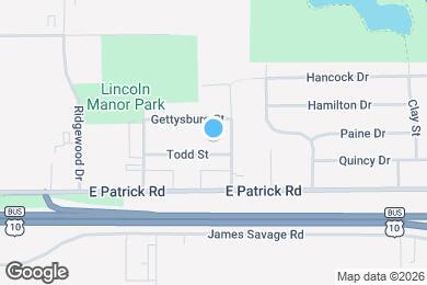 Map image of the property - 3915 Todd St