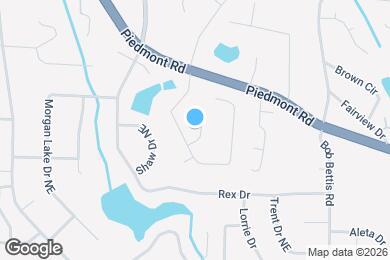 Map image of the property - 2681 Meadow Ridge Ct