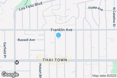 Map image of the property - 1828 N Kingsley Dr