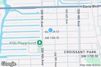 Map image of the property - 828 SW 14th Ct