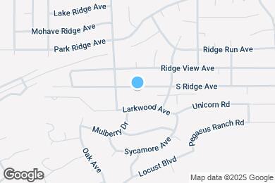 Map image of the property - 2524 S Ridge Ave