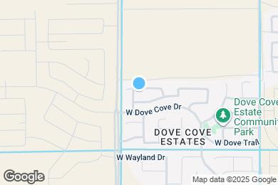 Map image of the property - 25063 W Dove Gap
