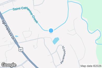 Map image of the property - 105 Thistledown Dr