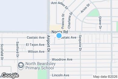 Map image of the property - 807 Castaic Ave