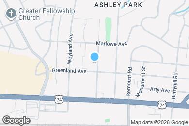 Map image of the property - 2140 Highland St