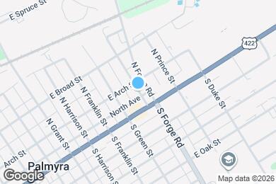 Map image of the property - 45 N Penn St