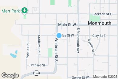 Map image of the property - 233 Whitman St S