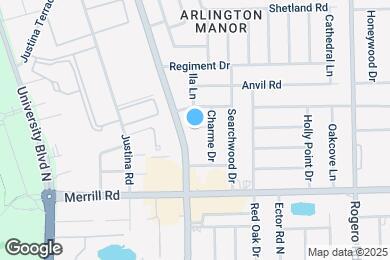 Map image of the property - 2938 Charme Ct