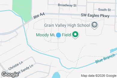Map image of the property - 209 SW Cross Creek Dr