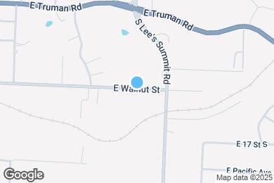 Map image of the property - 1251 E Walnut St