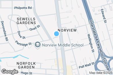 Map image of the property - 6343 Chesapeake Blvd