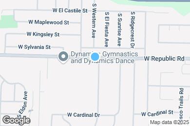 Map image of the property - 3510 W Republic Rd