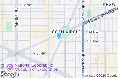 Map image of the property - 1340 Vermont Ave NW
