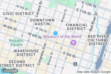 Map image of the property - 610 Brazos St