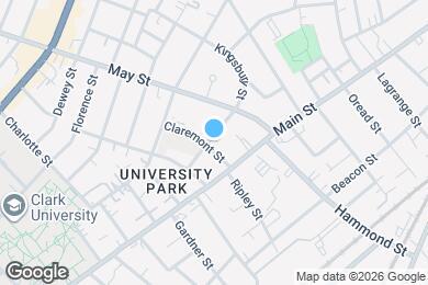 Map image of the property - 8 Claremont St