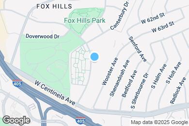 Map image of the property - Meadows Apartments