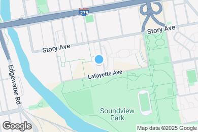 Map image of the property - 825 Boynton Ave