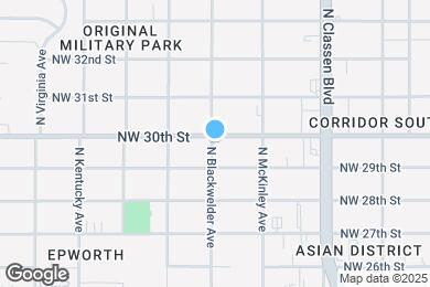 Map image of the property - Blackwelder