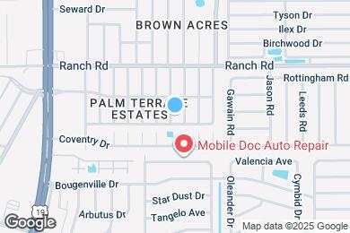 Map image of the property - 10824 Oakdale Ave