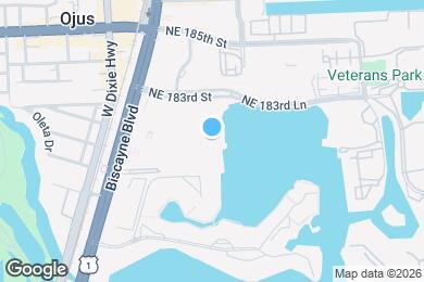 Map image of the property - 18031 Biscayne Blvd