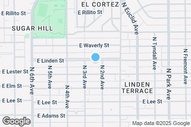 Map image of the property - 530 E Linden St
