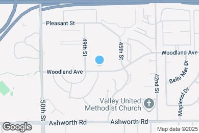 Map image of the property - 4701 Woodland Ave
